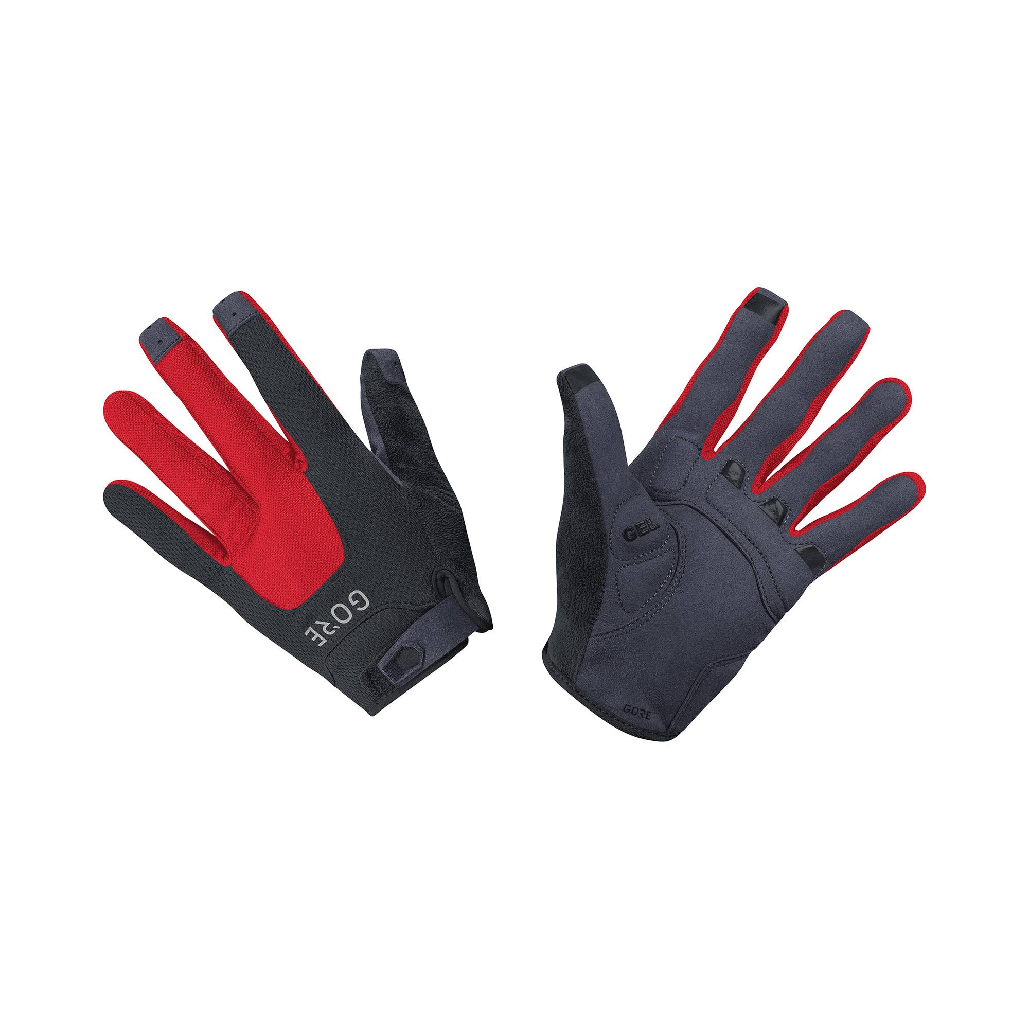 Gore Wear C5 Trail Gloves - XXXL - black-red