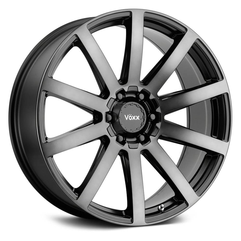 Voxx Vento Wheel 20x9 6x135 6x5.5 (6x139.7) Gloss Black Dark Tint 30mm