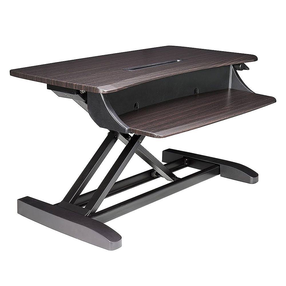 Ergotron 33-460-916 Compact Sitting to Standing Desk CONVERTER, Chocolate Finish