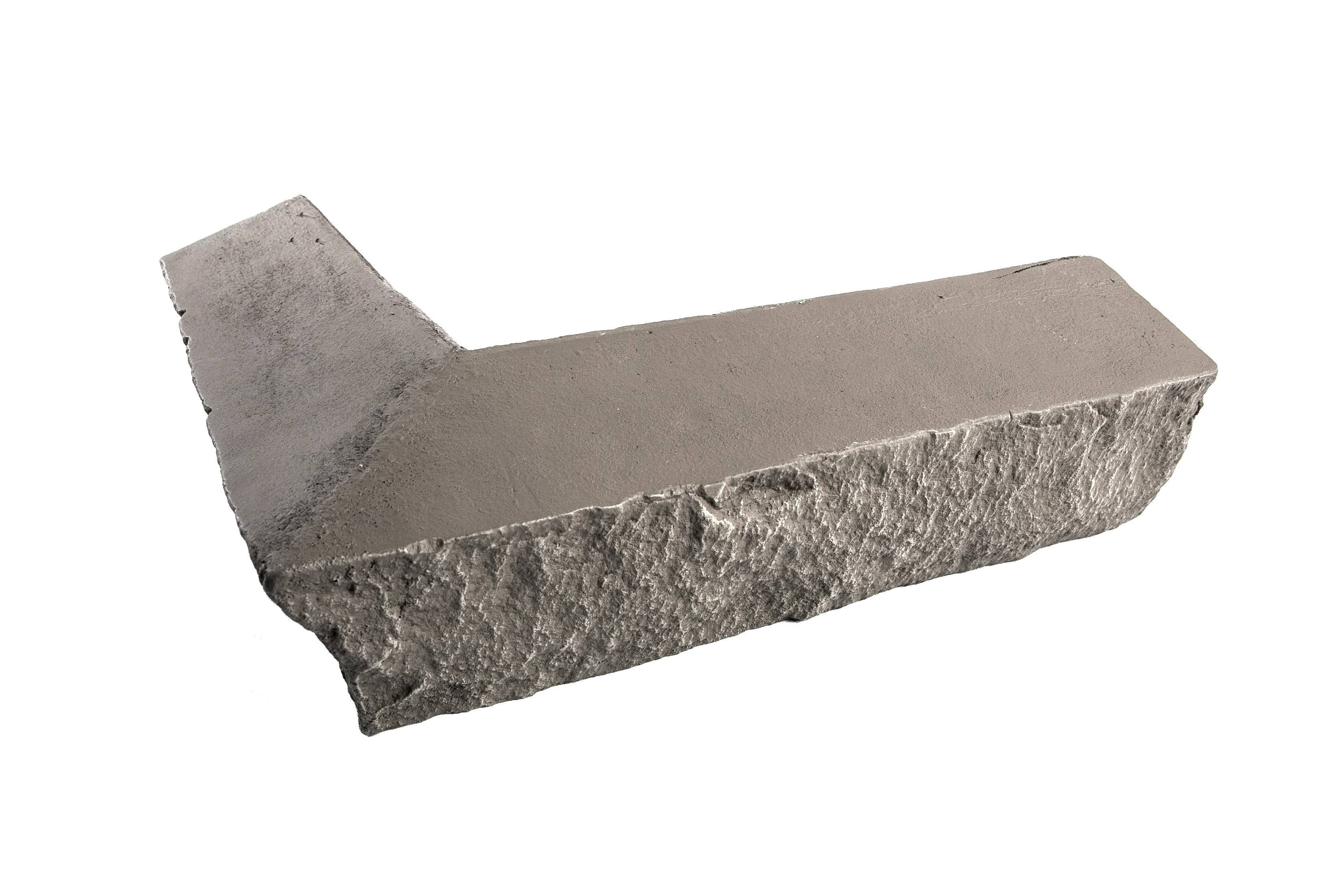 GenStone Stacked Stone Kenai 14 in. x 2 in. x 3.5 in. Faux Stone Siding Outside Corner Ledger