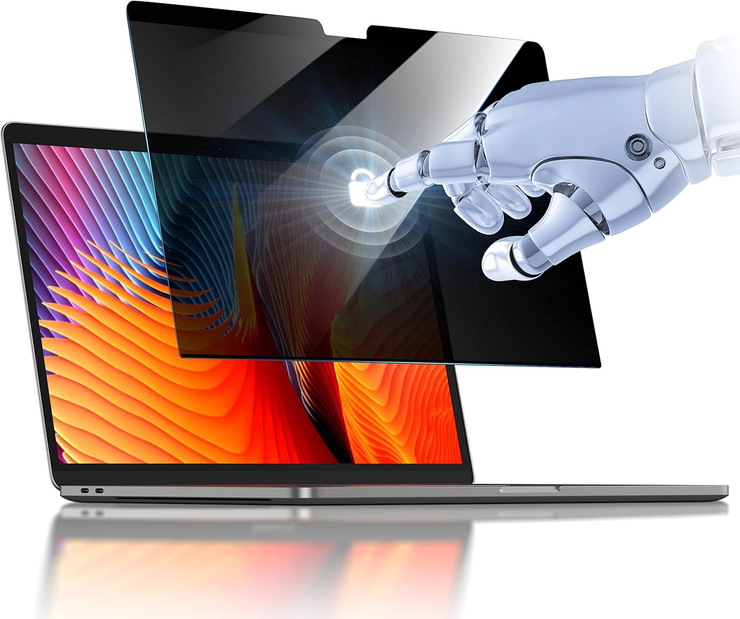 JEAPKA [2-Pack] 24 Inch Privacy Screen for Monitor Computer Screen Privacy Filter for 16:9 Widescreen Monitor Desktop PC Monitor Privacy Film Monitor Privacy Shield and Anti-Glare Protector