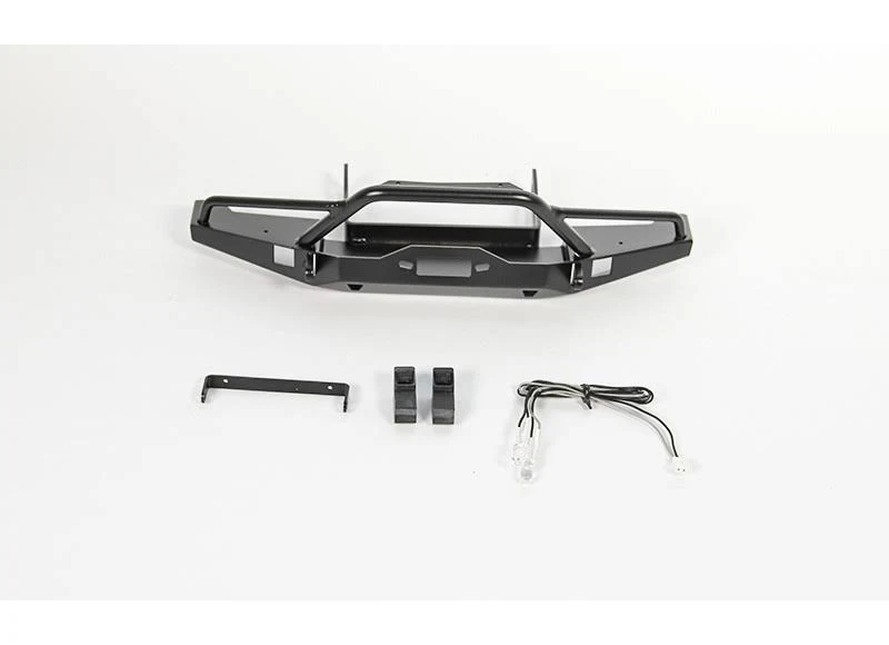 RC 4WD Solid Front Bumper for Axial SCX10 II XJ (Black) VVV-C0331