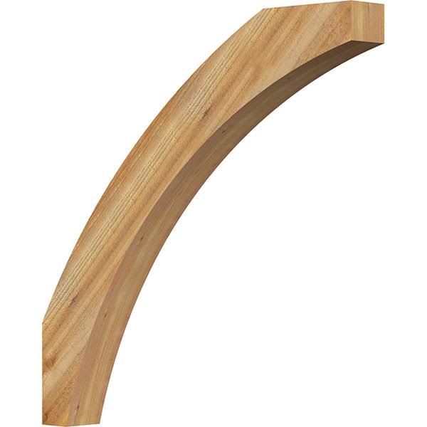 4x22W x 34x22D x 34x22H Thorton Rough Sawn Brace, Western Red Cedar