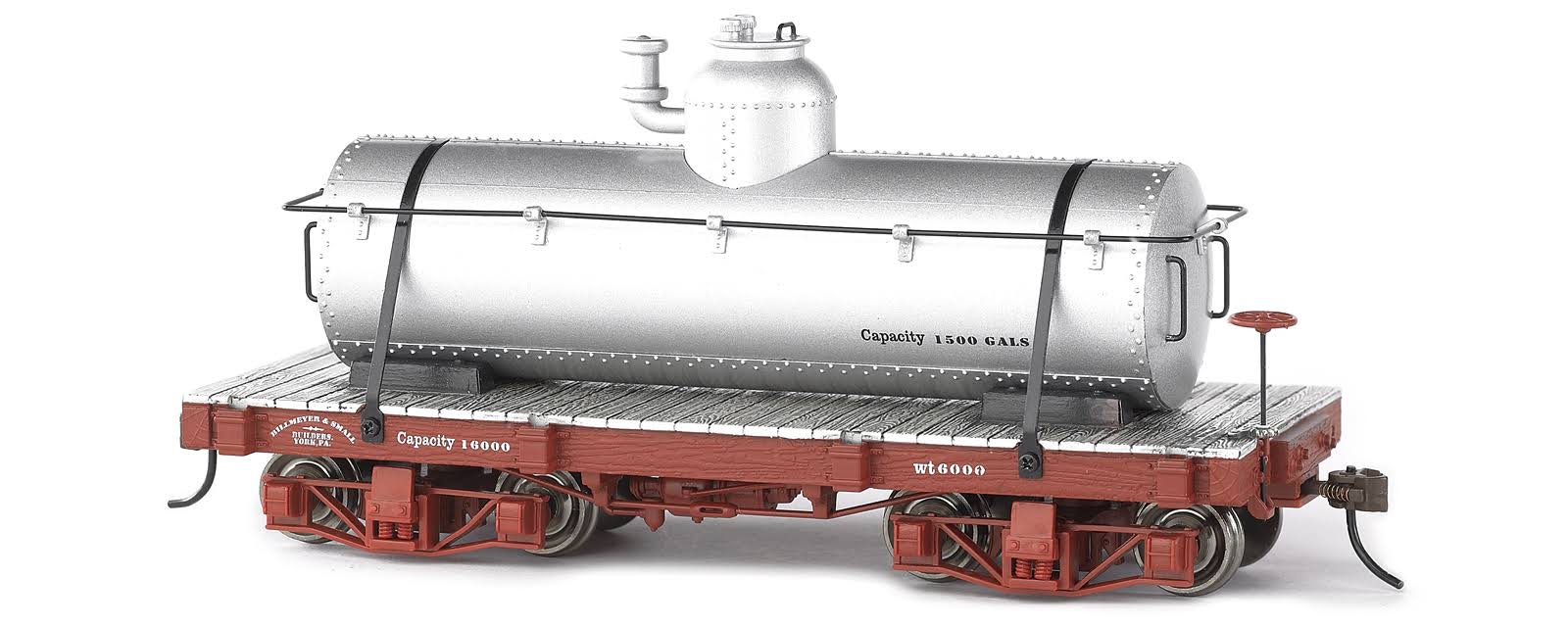 Bachmann Trains On30 Spectrum 18' Tank, Undecorated (2)