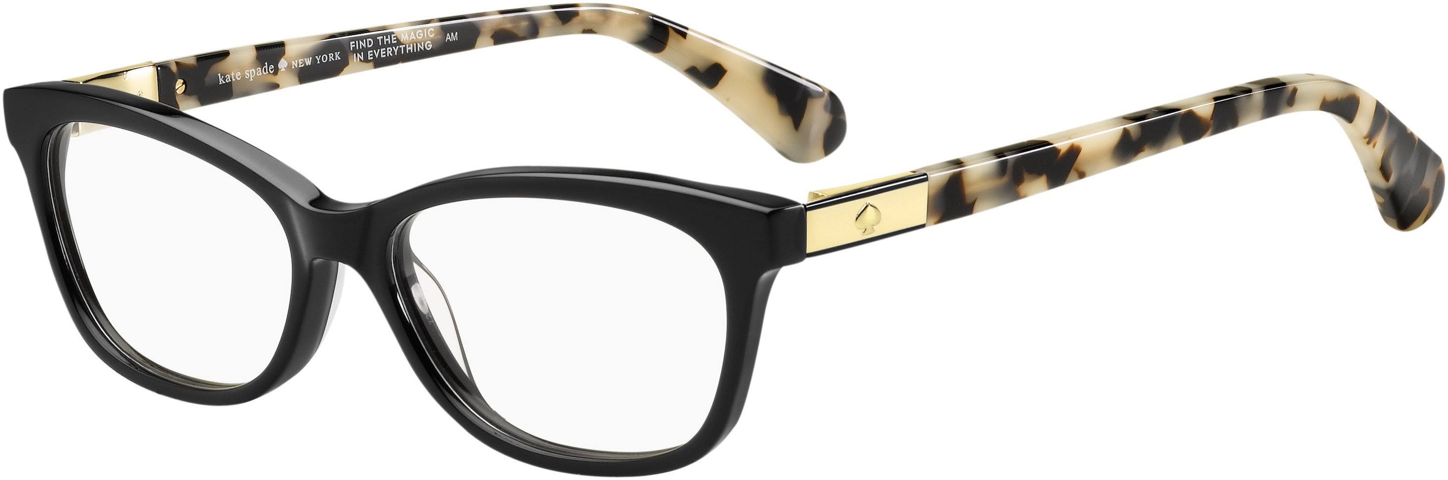 Kate Spade Amelinda Eyeglasses - 0WR7 Black Havana