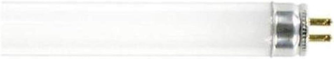 GE Fluorescent Light Bulb, F13T5 Light Bulb, 13-Watt, 950 Lumen, 21-Inch Length, Miniature Bi-Pin Base, Warm White, 5-Pack, Tubular Light Bulbs, Under Cabinet Light Bulbs Pack of 2