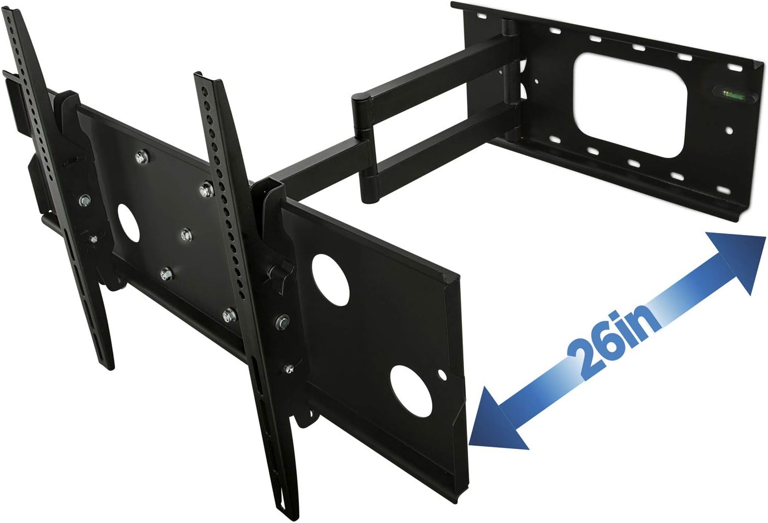 Mount-It! Full Motion TV Mount, Articulating, for LCD/LED Wall Mount Bracket with Swing Out Arm for 32