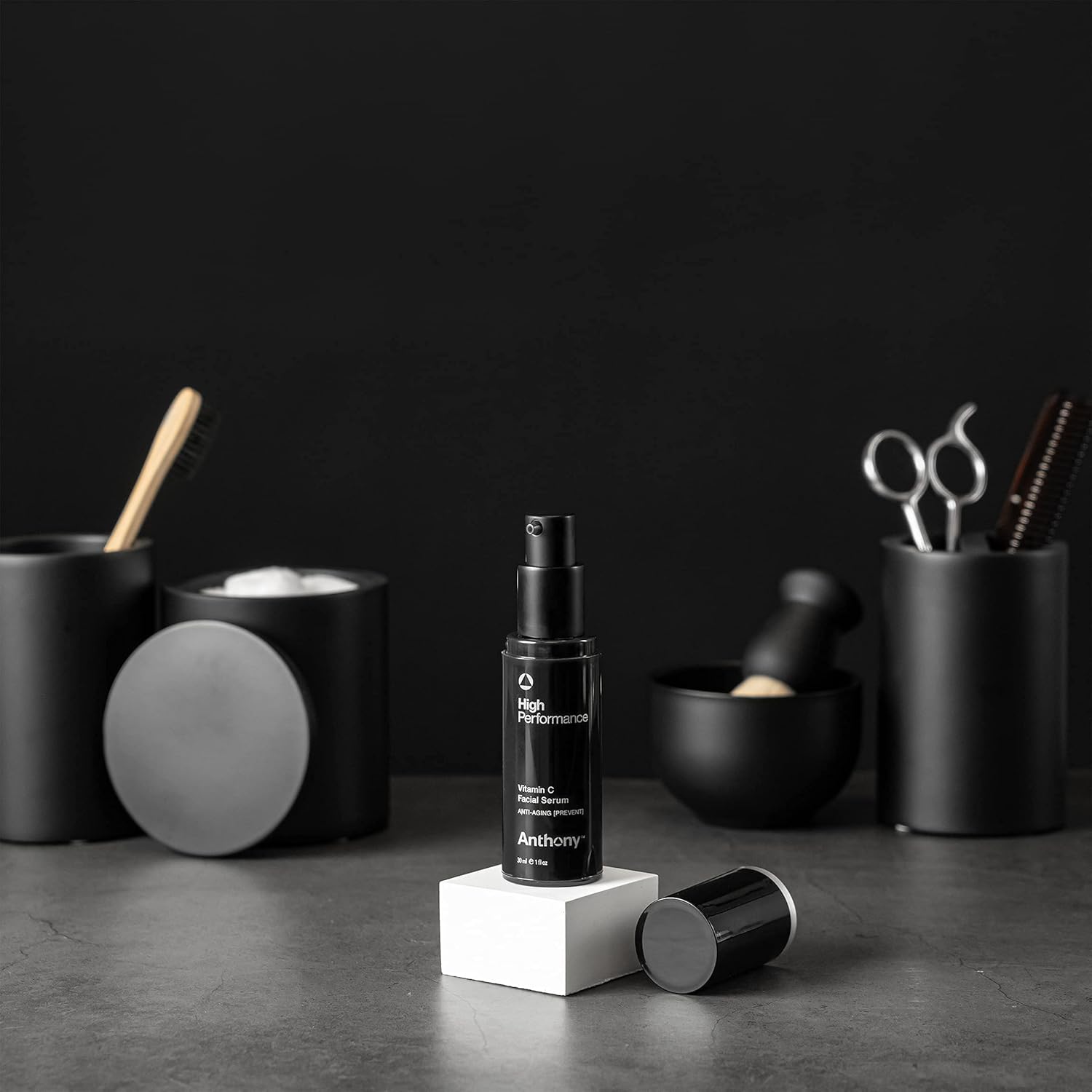 Anthony Vitamin C Serum for Face Anti Aging High Performance – Dark Spot Corrector for Face Brightening Serum – Contains Polypeptides & Salicylic Acid, Rejuvenates Skin 1 Fl Oz Pack of 2