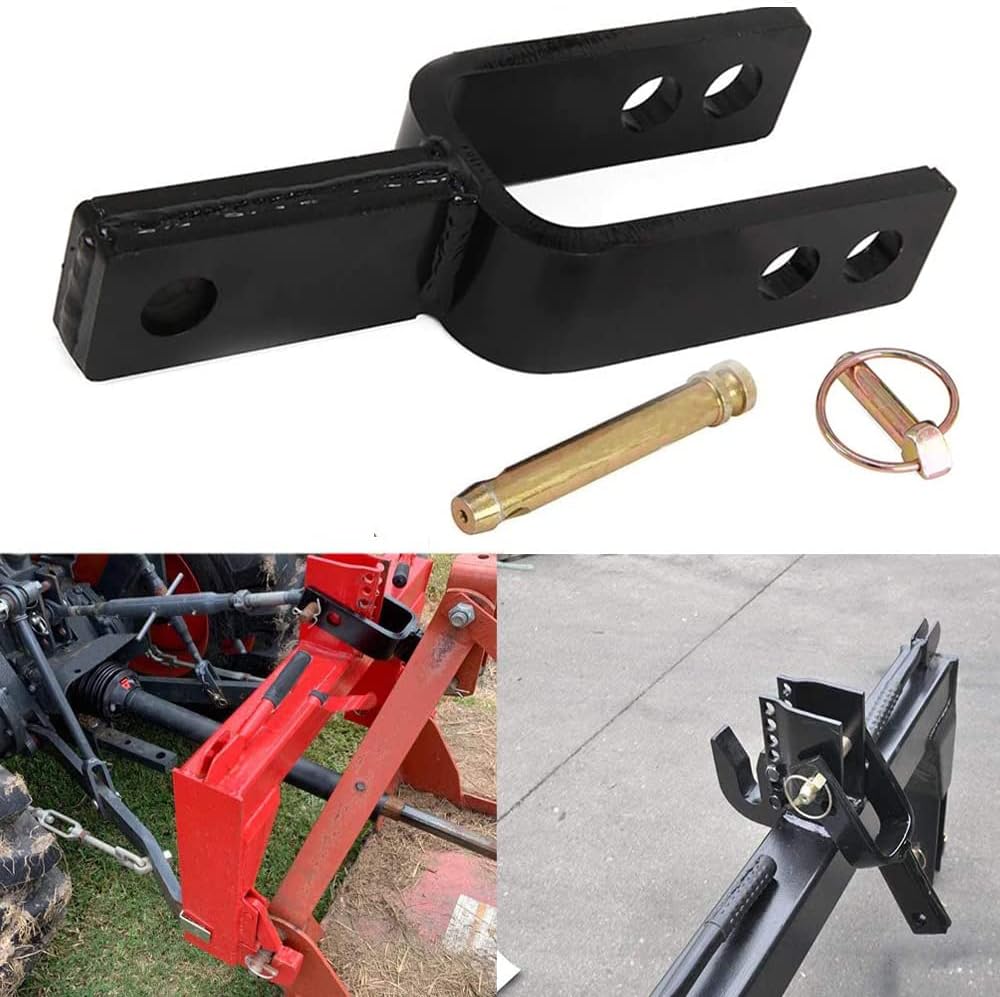 Vikofan 1 Set Quick Hitch Adapter Bracket Fit for Category 1 Quick Hitch
