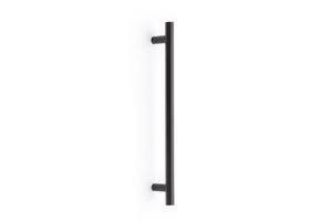 Urban Modern - 18x22 Centers Mod Hex Appliance Pull in Flat Black - 87004US19 - Emtek Hardware