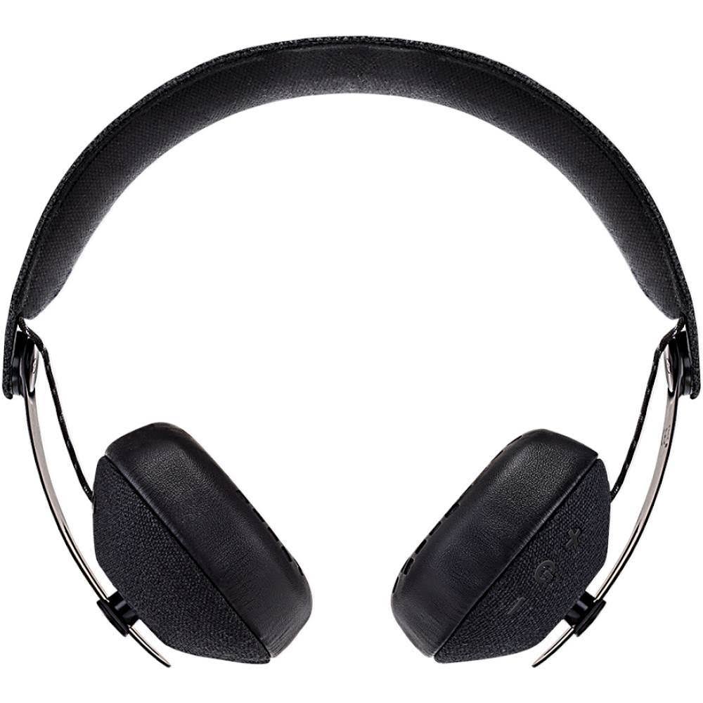 House of Marley - Rise On-Ear Wireless Headphones - Black