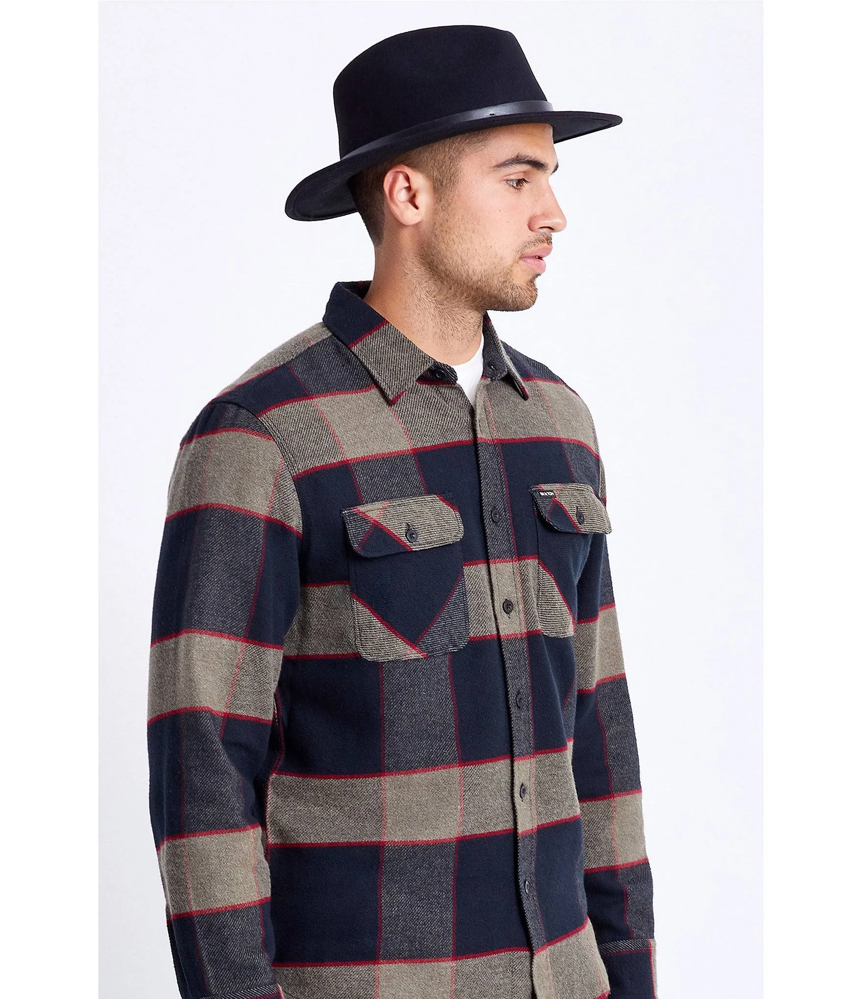 Brixton Messer Fedora Black/Black