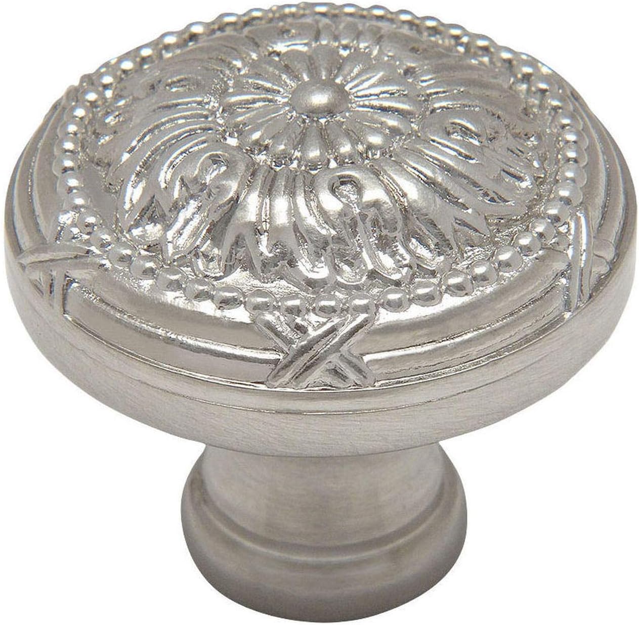 25 Pack - Cosmas 9460SN Satin Nickel Cabinet Hardware Round Knob - 1-1/4