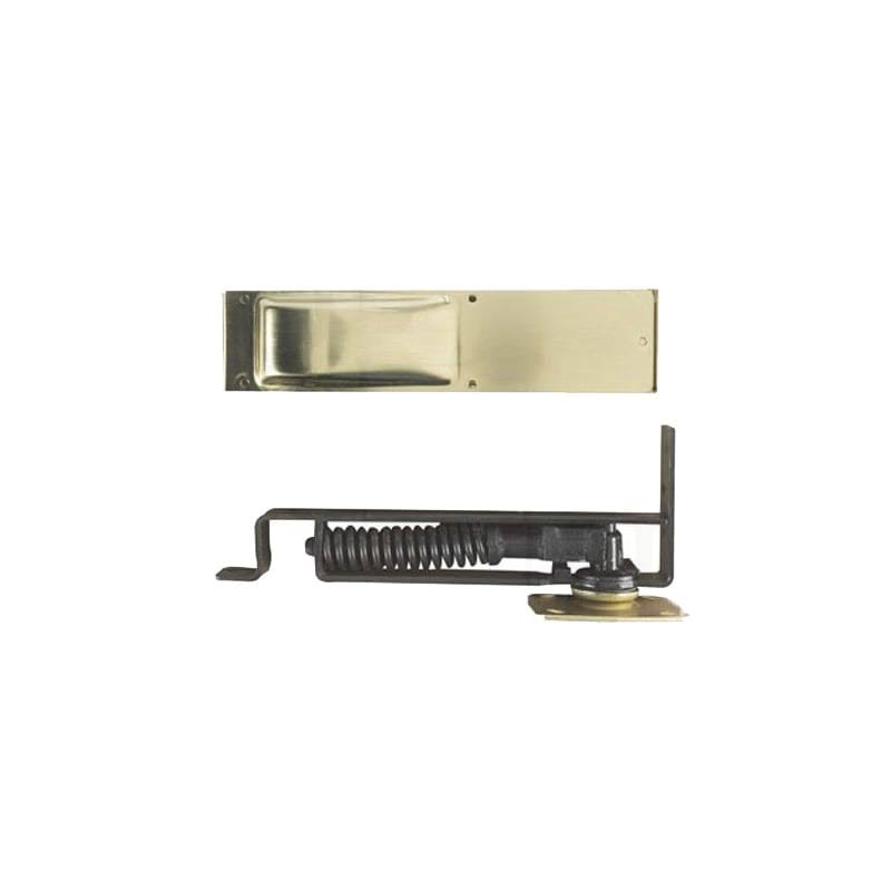 Bommer 7811 7800 Series 3-15/16x22 x 9-1/8x22 Double Action Medium Duty Floor Mount Satin Brass