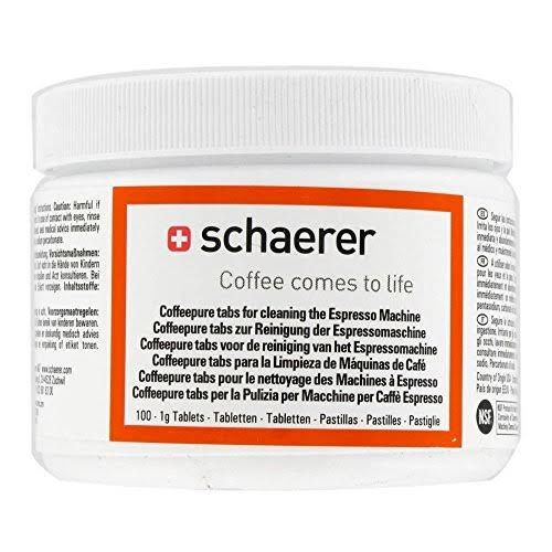 Schaerer 65221 Espresso Machine Cleaning Tablets - 100 / Jr