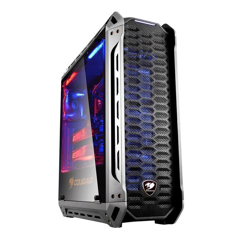 Cougar PANZER-S Black ATX Mid Tower Transparent Fortress Computer Case