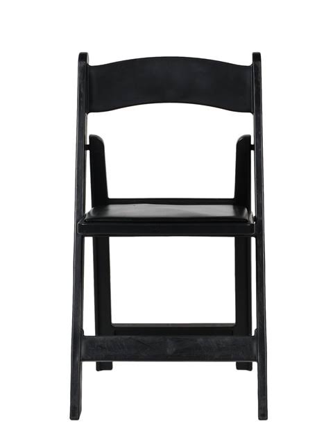 Max R101-RESIN-BLACK Resin Folding Chair Black - 1000 lbs