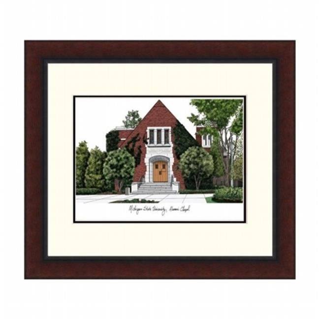 Michigan State University, Spartan, Legacy Alumnus Framed Lithograph