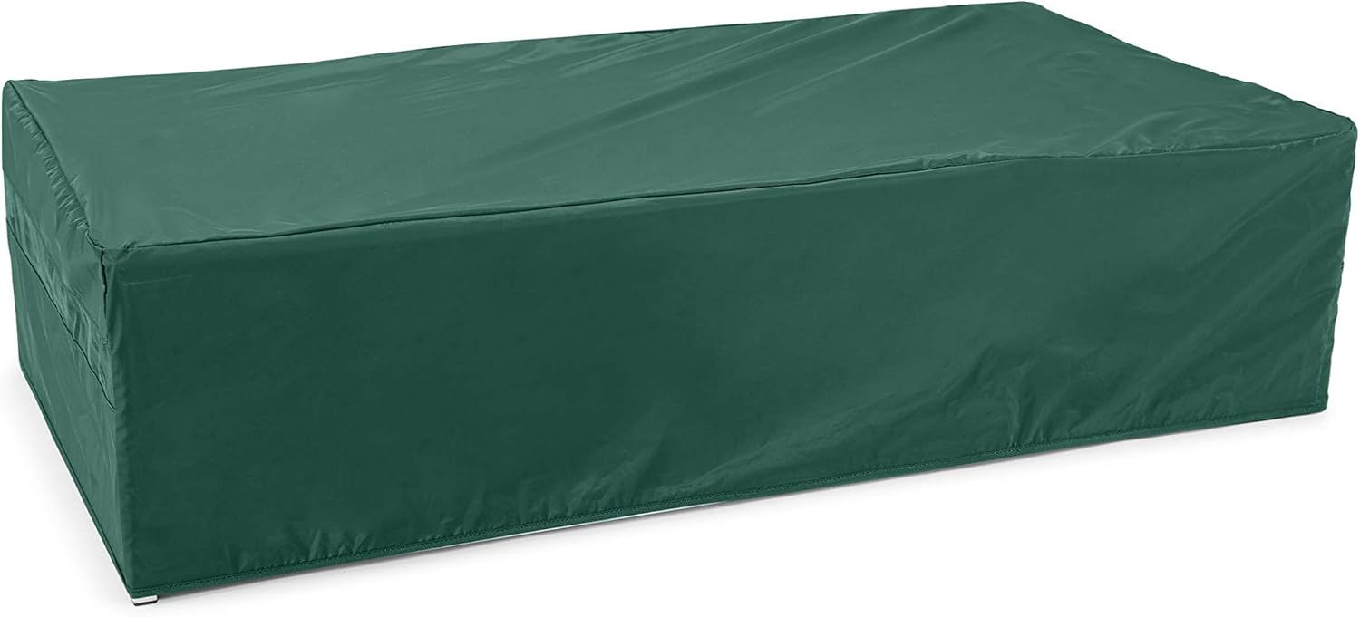 Covermates Square Patio Accent Table Cover - Water-Resistant Polyester, Mesh Ventilation, Patio Table Covers-Charcoal Pack of 2