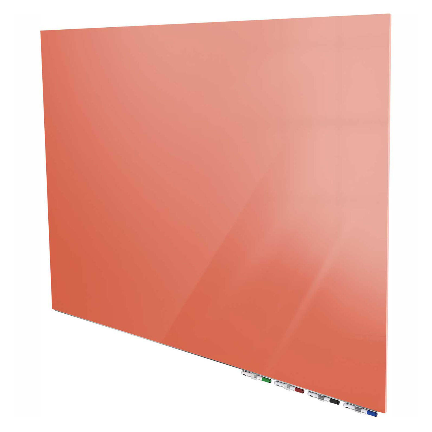 Ghent Aria 3&W x 2&H Glass White Board - Peach