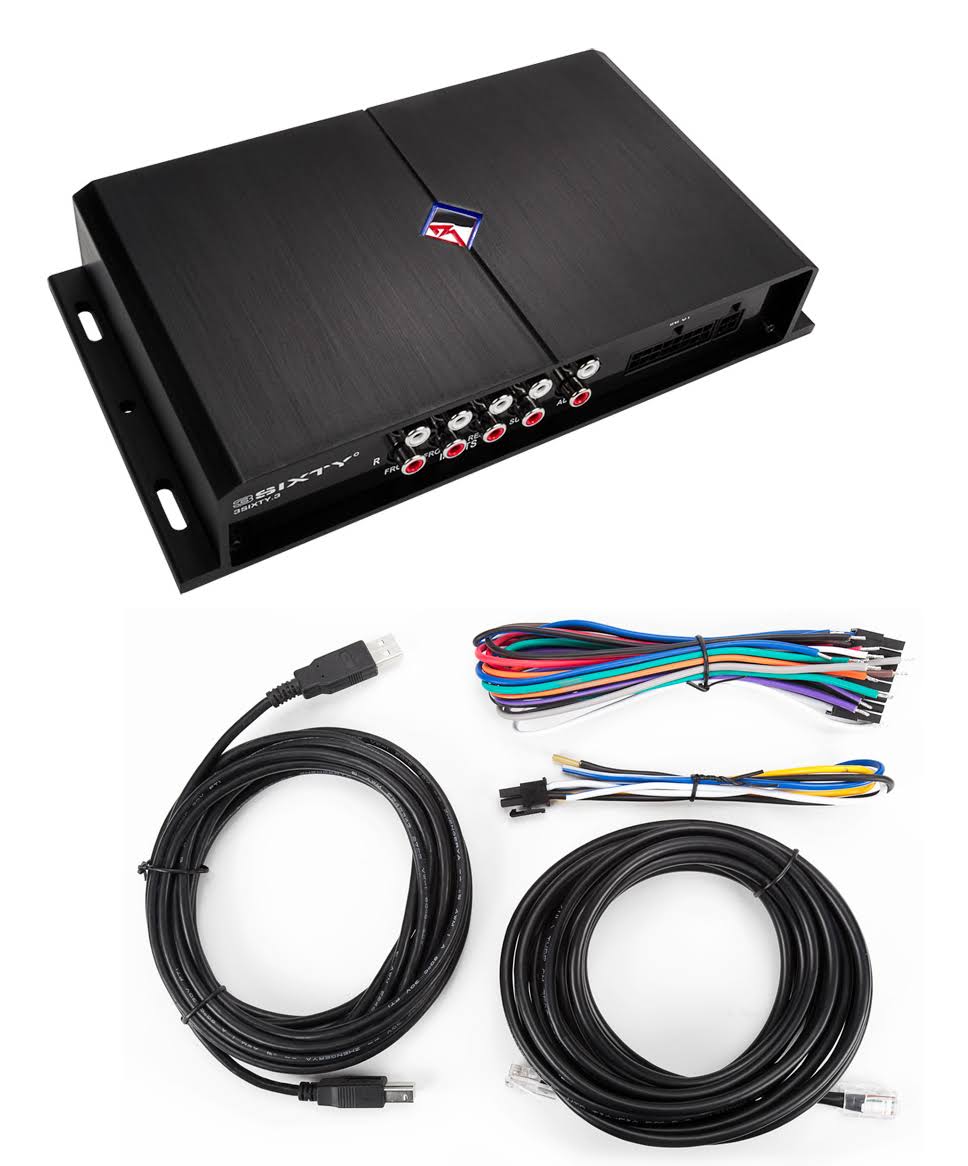 Rockford Fosgate 8-Channel Interactive Signal Processor 3SIXTY.3