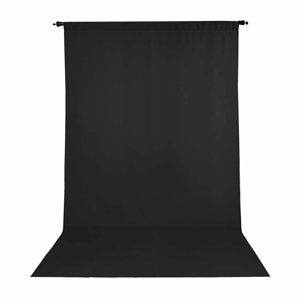 ProMaster Wrinkle Resistant Backdrop - 10&x20& (Black)