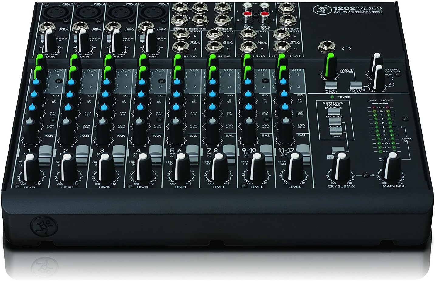 Mackie 1202VLZ4 12-Channel Compact Mixer with 1202VLZ Bag