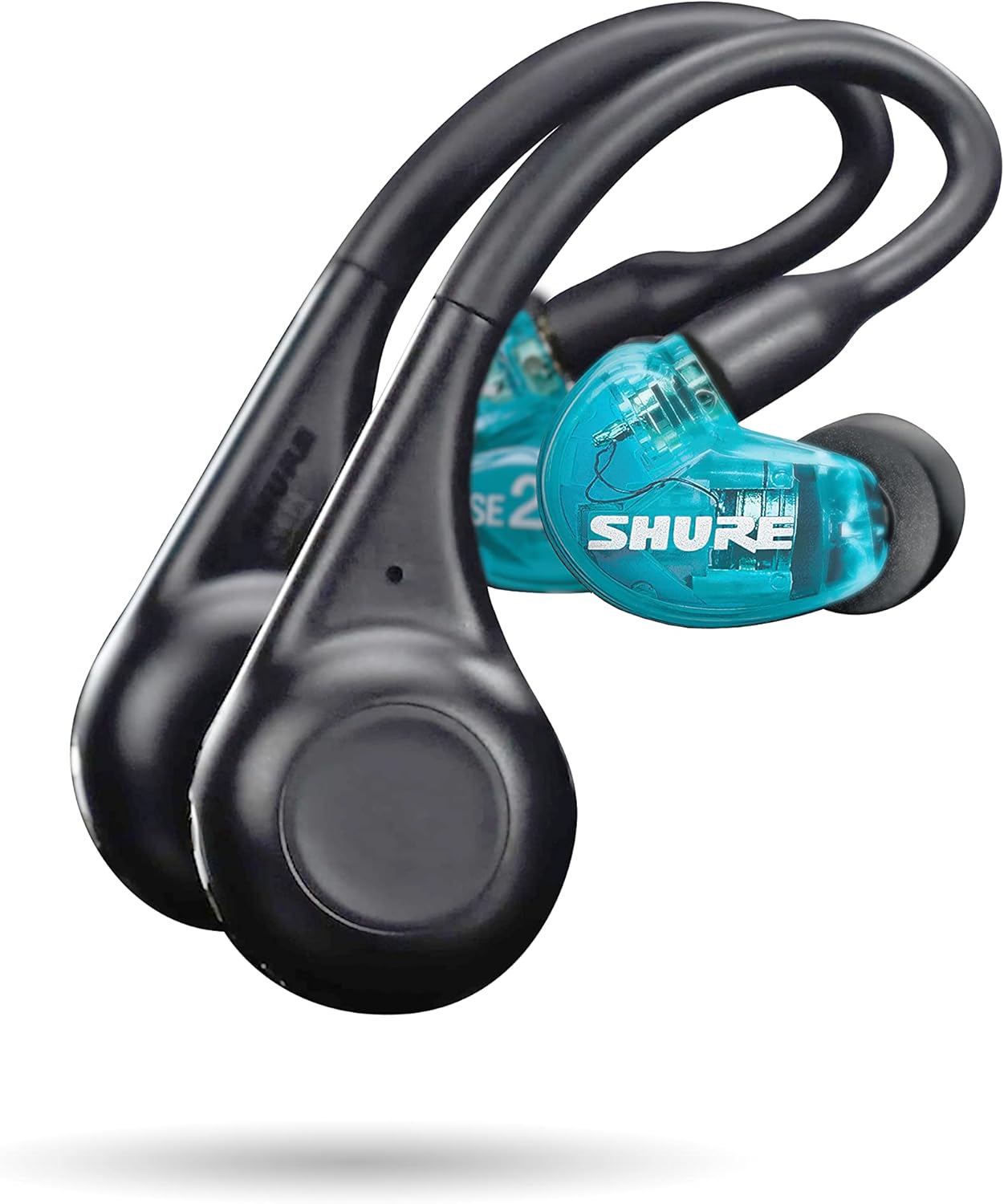 Shure AONIC 215 TW2 True Wireless Sound Isolating Earbuds with Bluetooth 5 Technology, Premium Audio with Deep Bass, Secure Fit Over-the-Ear, 32 Hour Battery Life, Fingertip Controls - (Gen 2) - Black