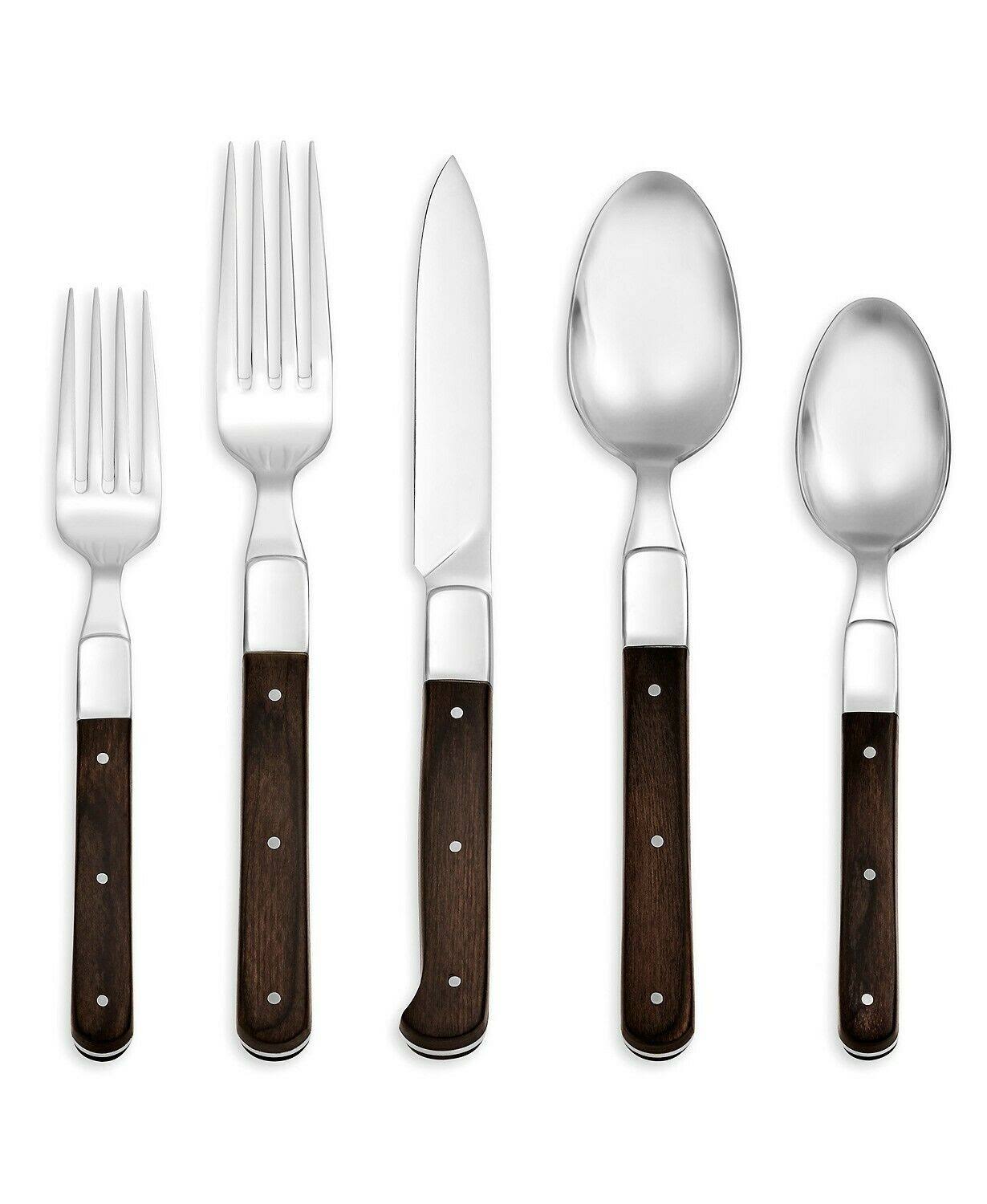 Hampton Forge Argent St. Michel Five-Piece Place Setting - Dark Pakka