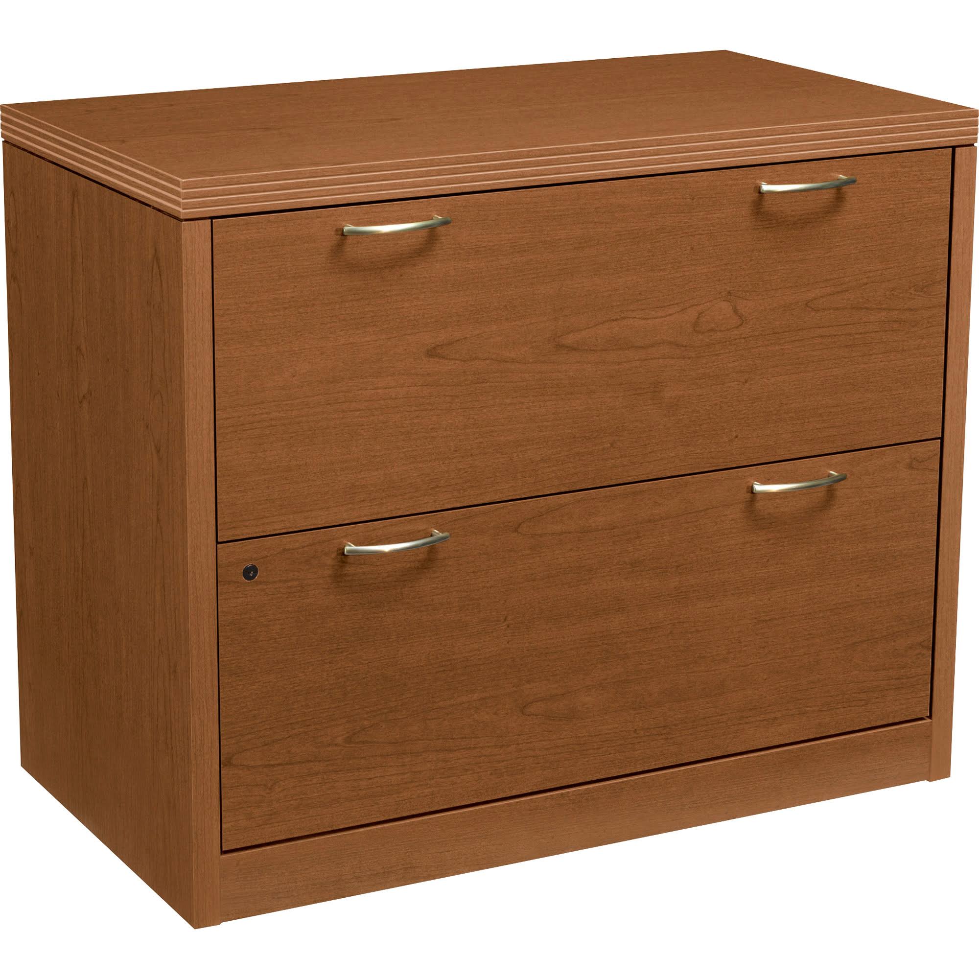 HON Valido 11500 Series 2 Drawer Lateral File Cabinet - Bourbon Cherry - HON11563ACHH