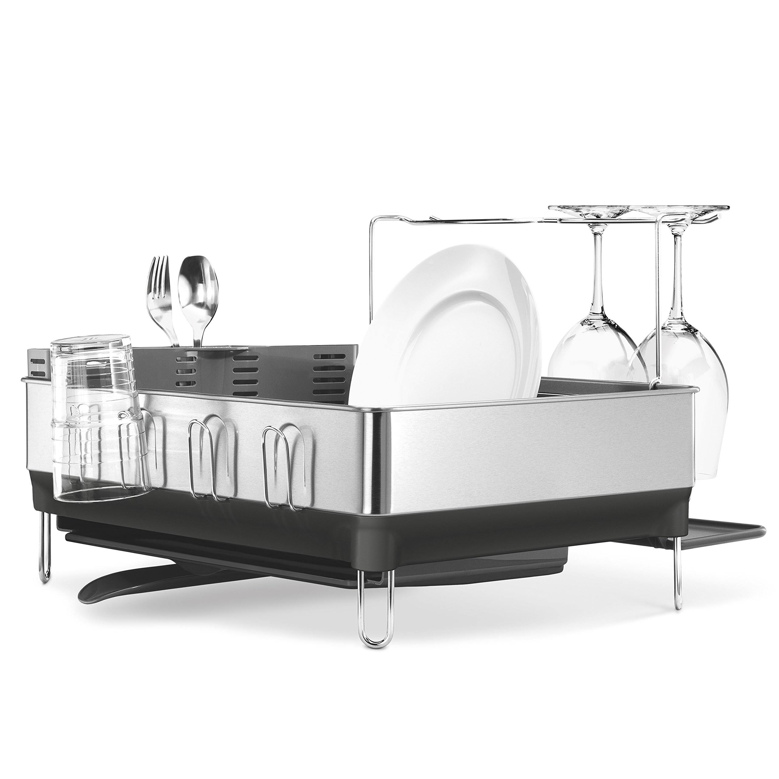 simplehuman Steel Frame Dish Rack