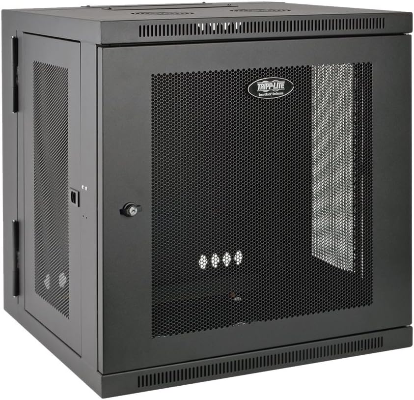 Tripp Lite 9U Wall Mount Rack Enclosure Server Cabinet, 20.5 in. Deep, Switch-Depth (SRW9UDP)