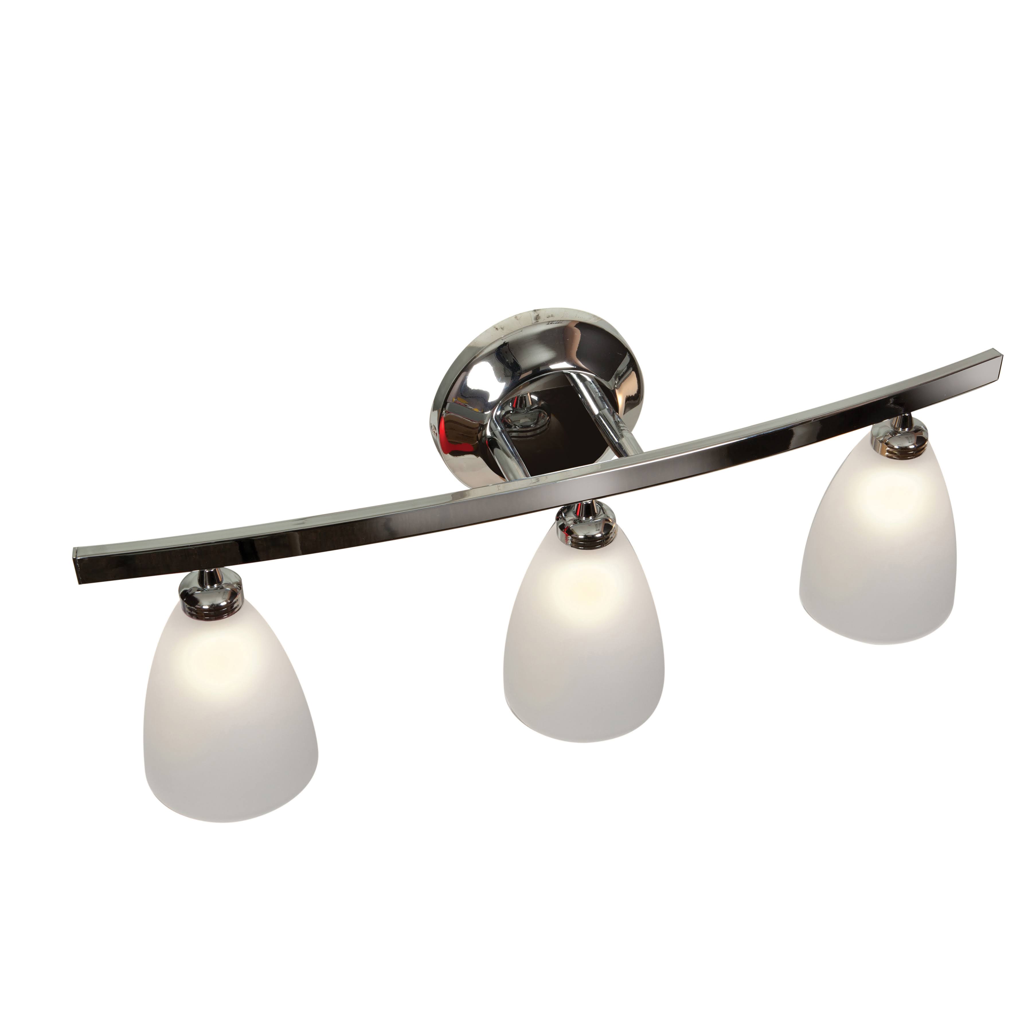 Access Lighting 63813-19-MC/FST Sydney Vanity Light in Matte Chrome / Frosted
