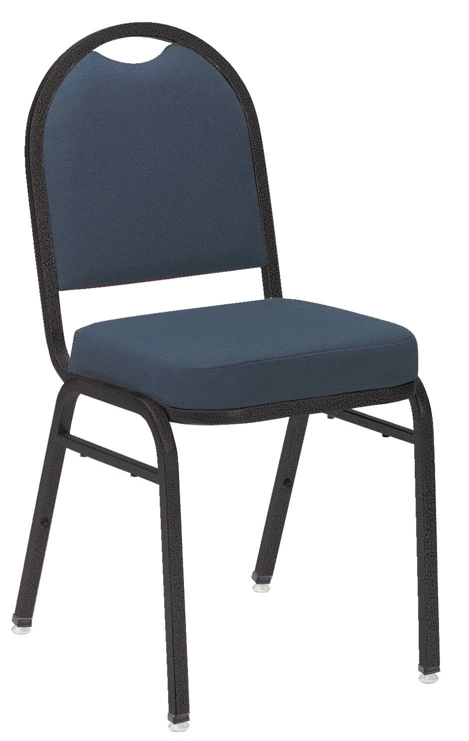 NPS 9200 Black Sandtex Midnight Blue Vinyl Stack Chair