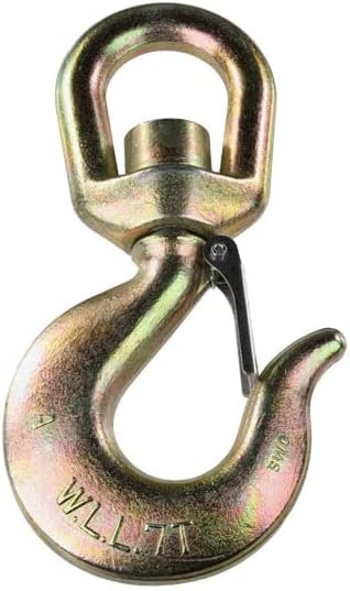 Swivel Eye Hoist Hook - 2 Ton Pack of 2