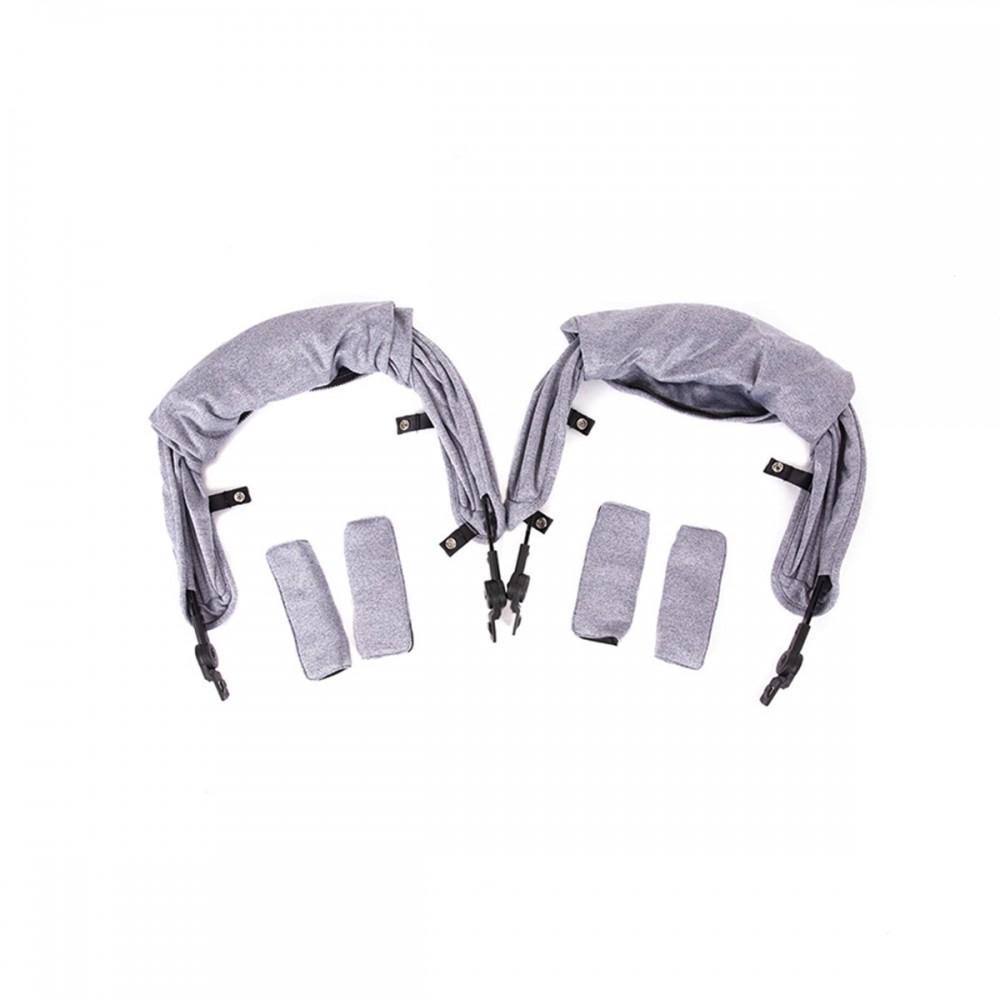 Baby Monsters Kuki-Twin Accessories Pack, Heather Grey