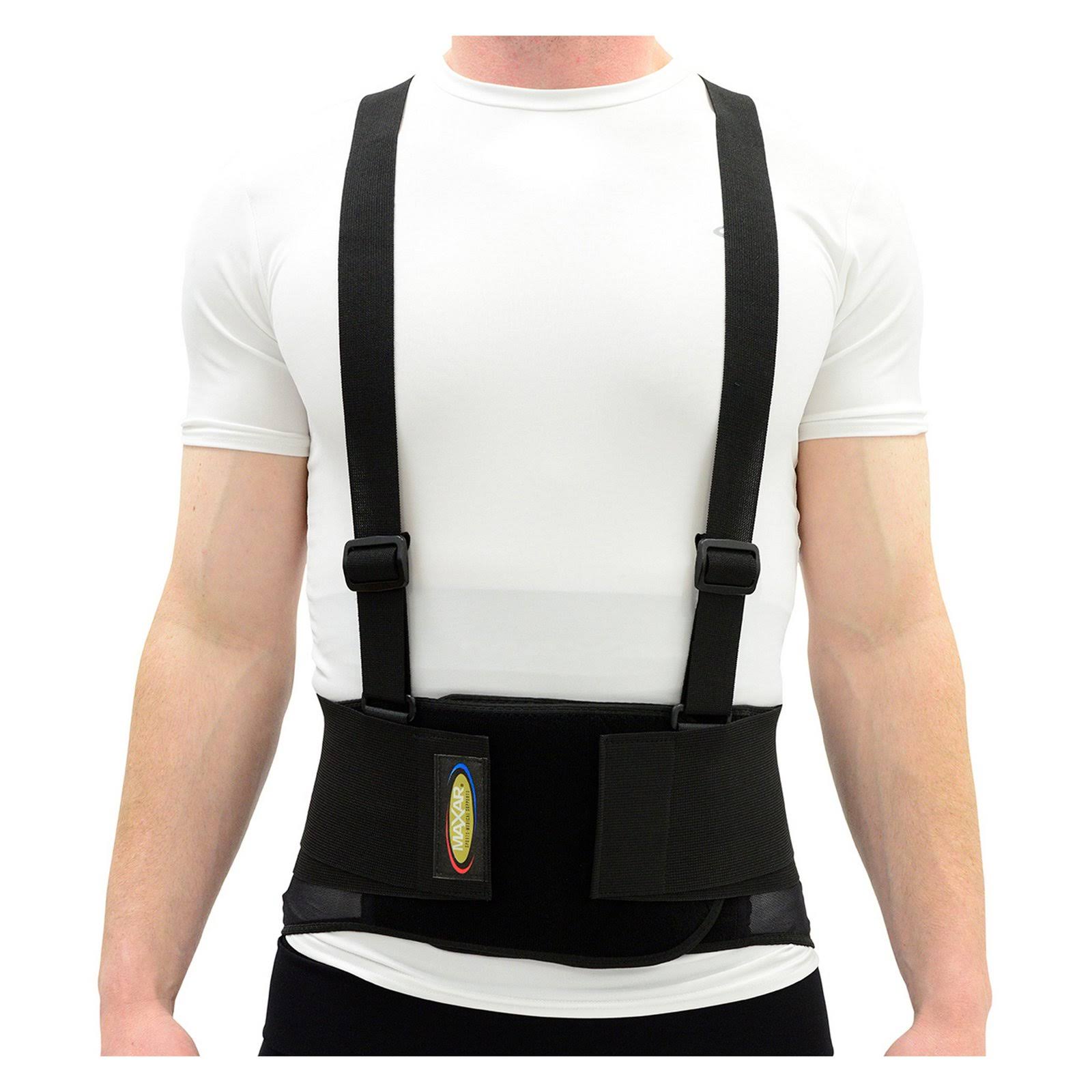 MAXAR Work Belt - Industrial Lumbo-Sacral Support (Deluxe) - Medium