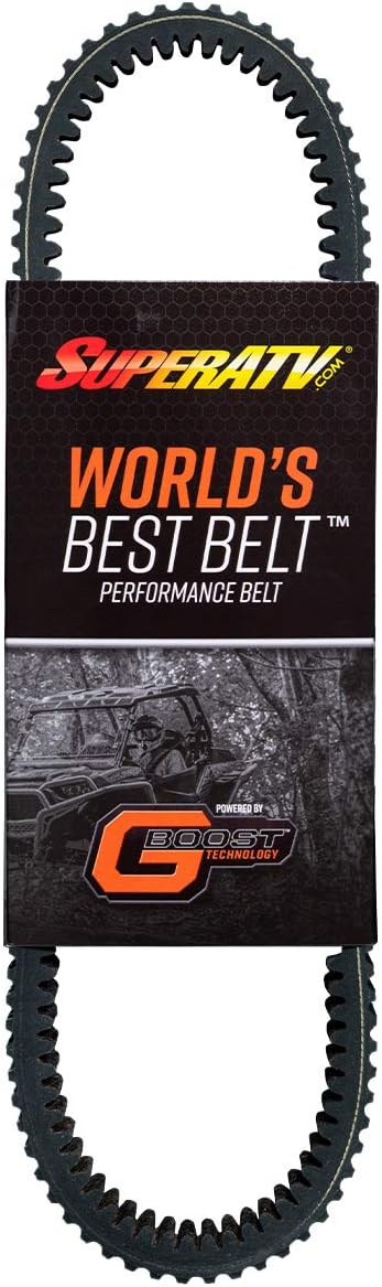 SuperATV Mud Monster CVT Drive Belt for 2018+ Polaris Ranger XP 1000/2019+ Ranger XP 1000 Crew | Replaces OE 3211186 | Mud-Specific Belt Built for Thousands of Miles of Abuse | High Strength Belt!