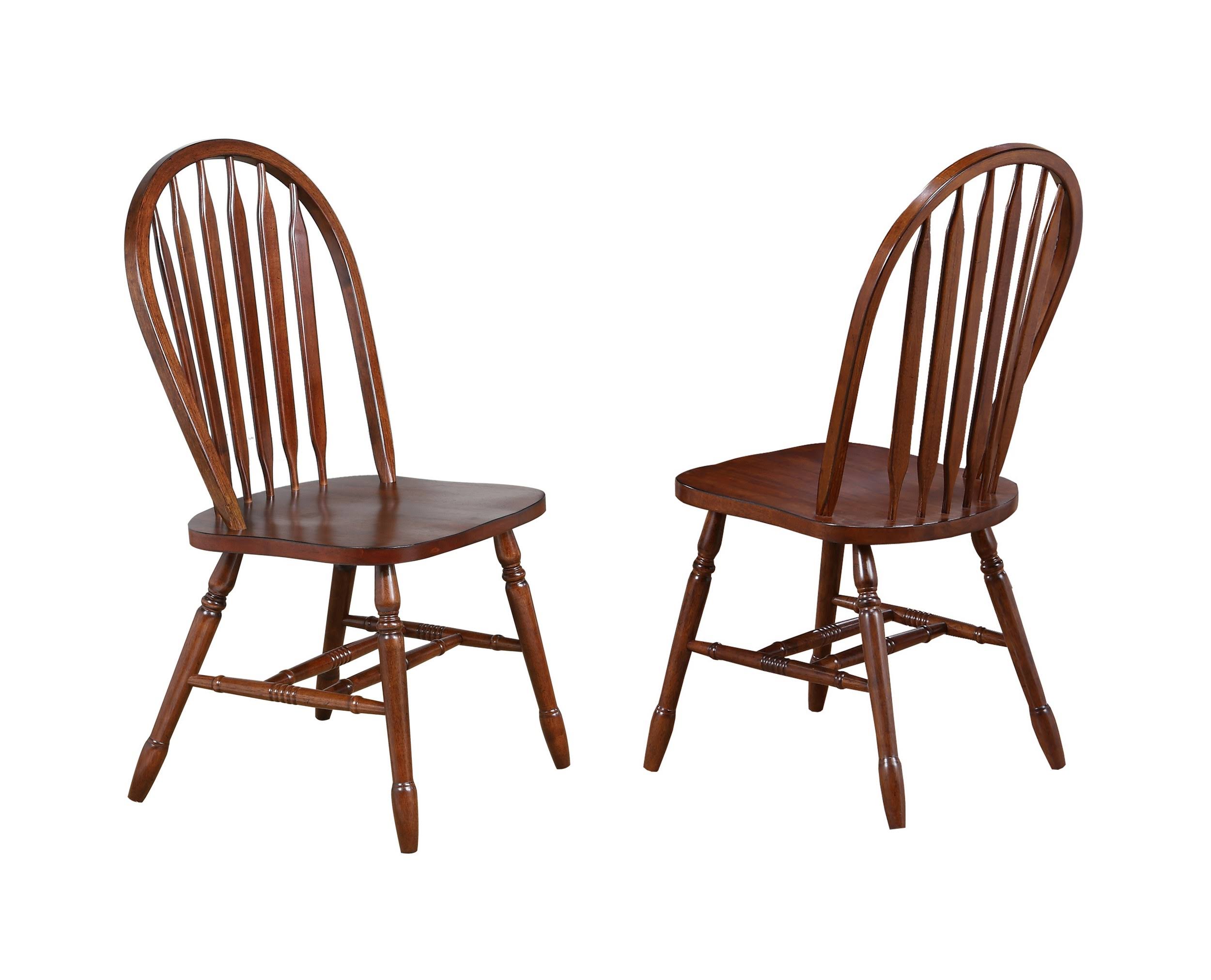 Sunset Trading Andrews Arrowback Set of 2 Dining Chair DLU-820-CT-2