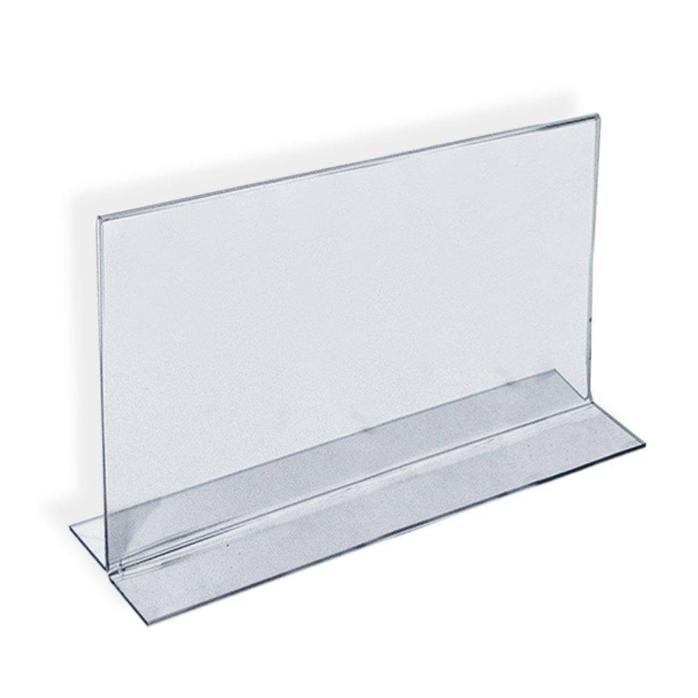 Azar - Sign holder - desktop - double-sided - clear (pack of 10)