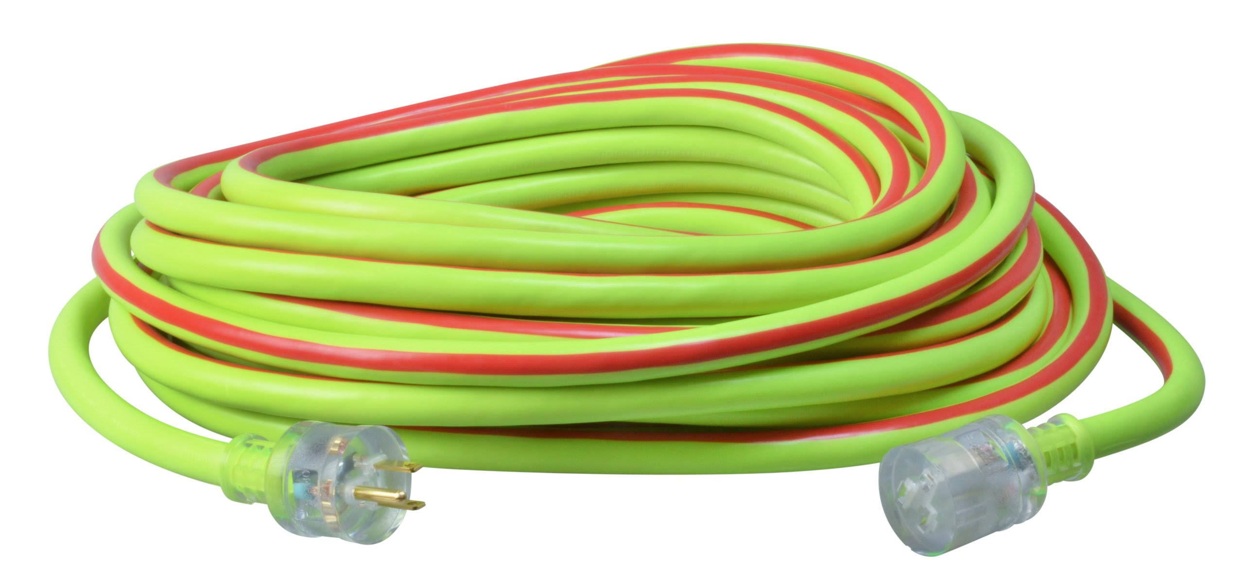 Southwire 26480054 Extension Cord,10 Awg,125vac,50 ft. L, Green