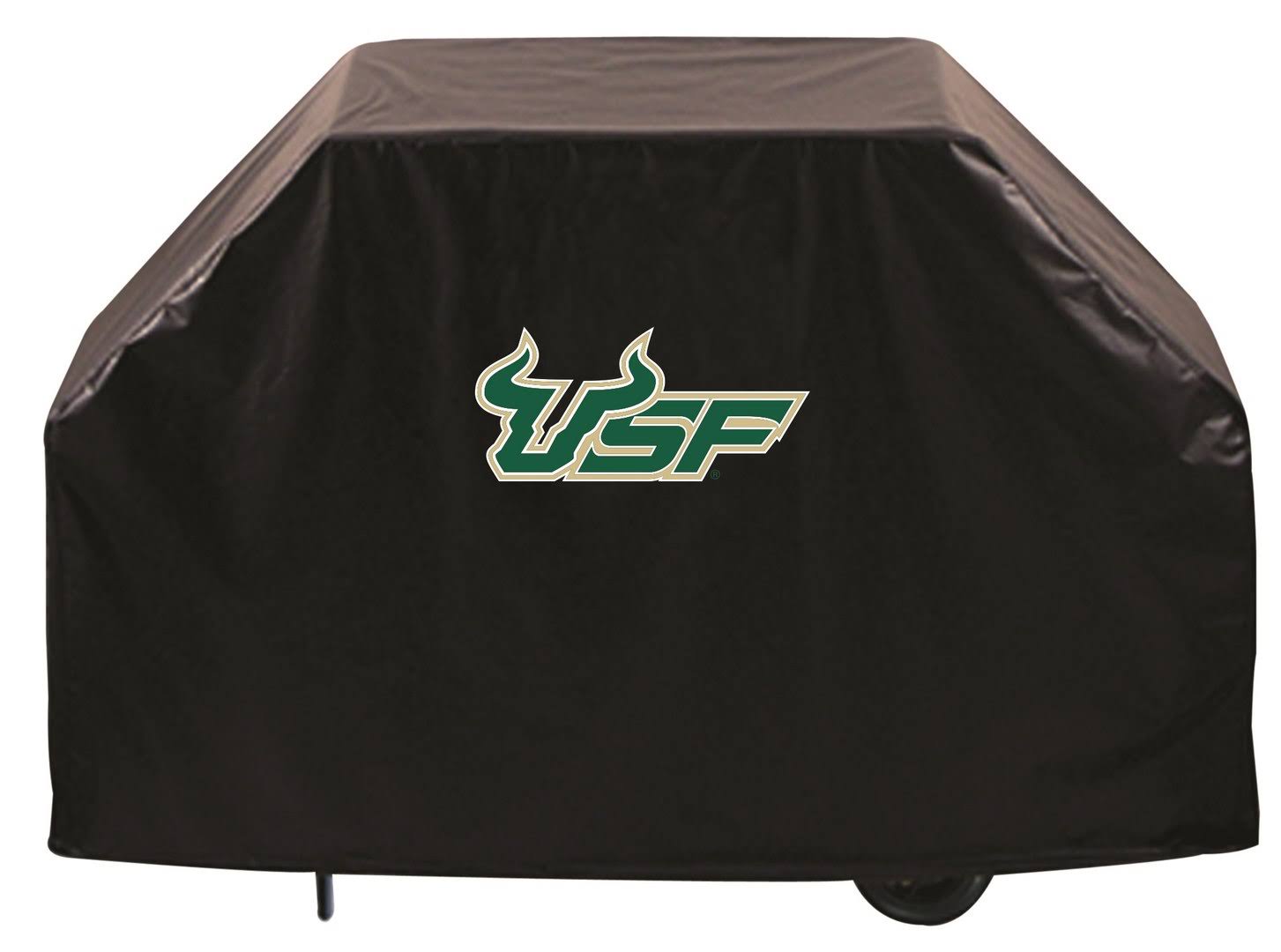 South Florida Bulls HBS Black Outdoor Heavy Duty Vinyl BBQ Grill Cover (60x22)