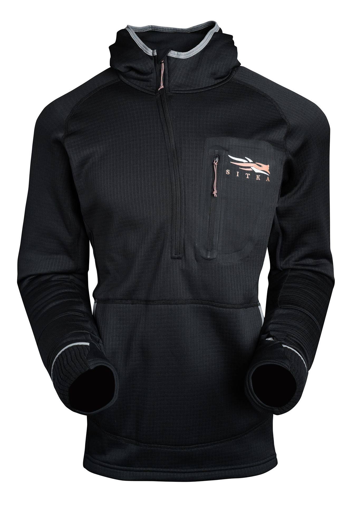 Sitka Fanatic Hoody - Black - 2XL