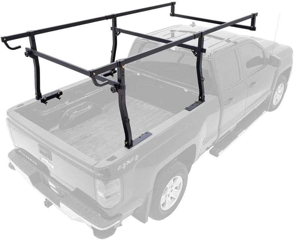 Apex UPUT-Rack-V3 Universal Steel Heavy-Duty Over-Cab Truck Rack - 1,000-lb Cap