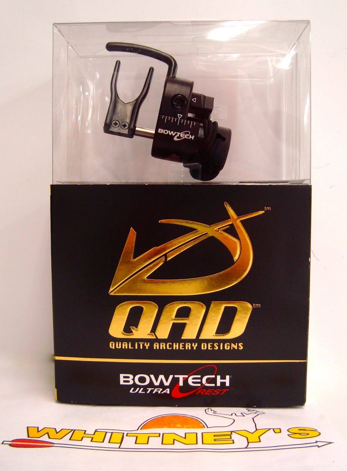 Qad Bowtech Rpm Ultra Rest, Black, Right Hand
