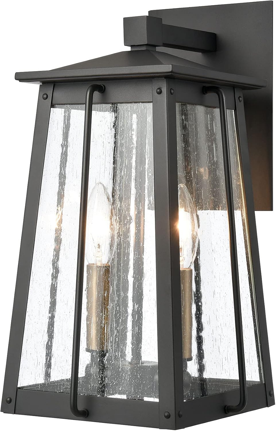 Elk Lighting 83401/2 Sconce, 13.39 W X 14.57L X 19.49H, Matte Black