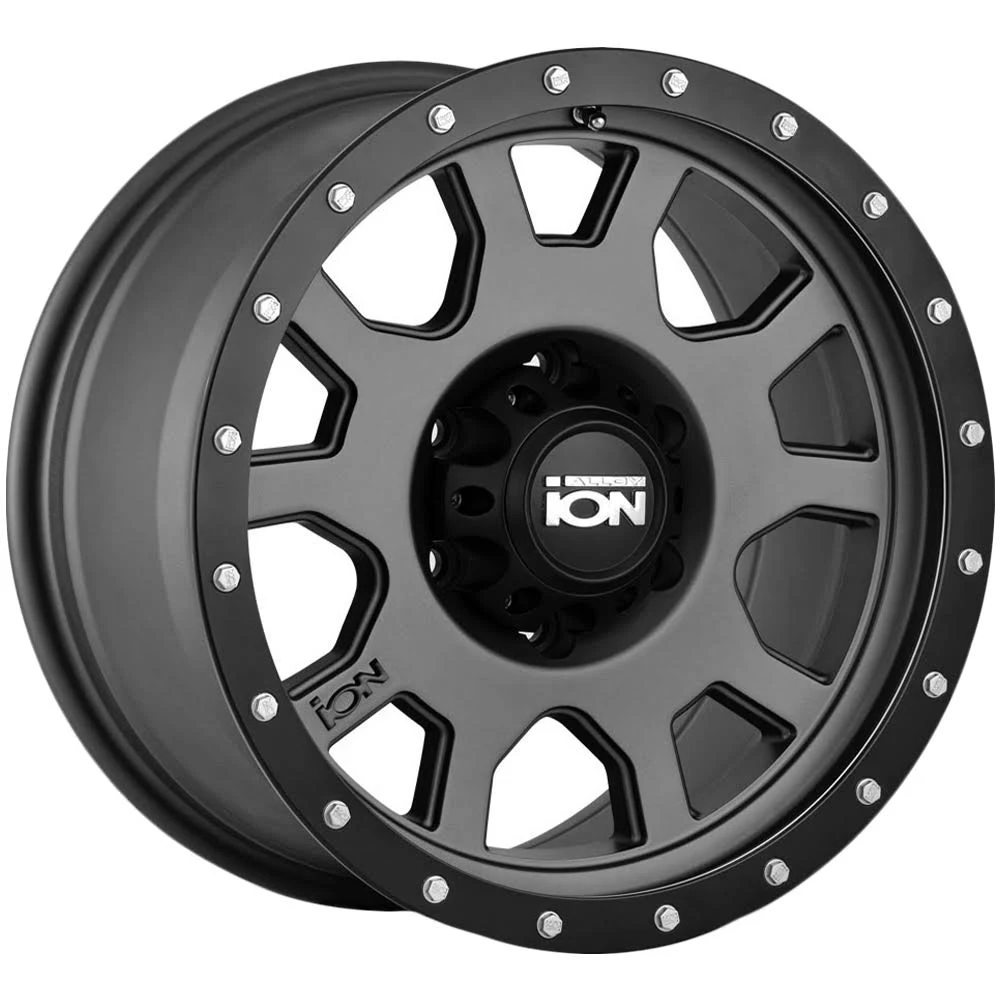 Ion 135 18x9 6x135 +0mm Gunmetal/Black Wheel Rim 18x22 inch