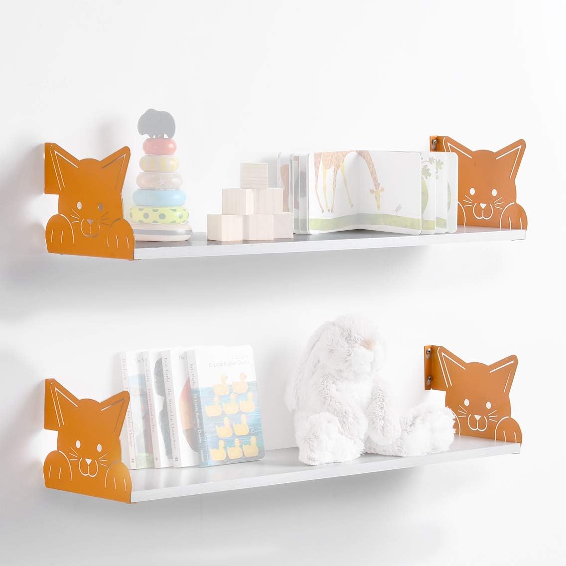 Delta Cycle & Home KS2080YD-2 Kids Shelf, 2 Pack, Yellow Dog