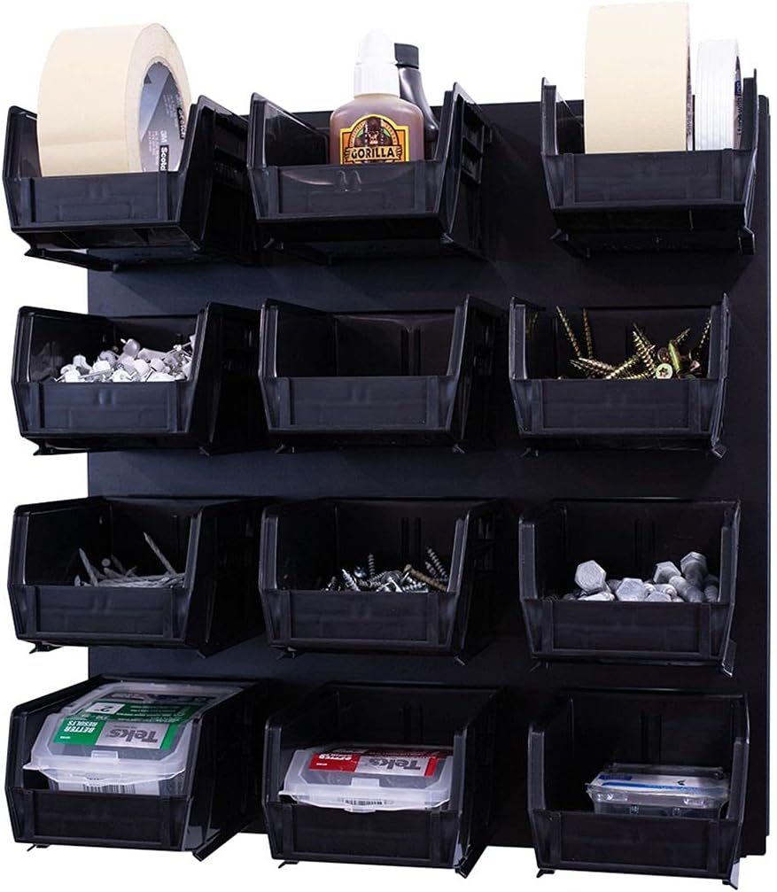 OmniWall Bin Storage System- Wall Mounted 16