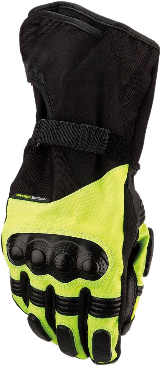 Moose Racing ADV1 S19, Gloves Long - Black/Neon-Yellow - L